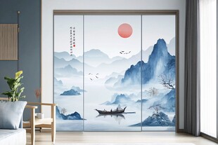 新中式山水门窗