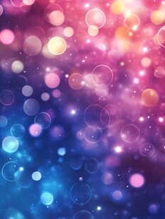 炫彩光晕背景