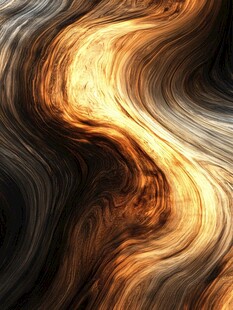 旋涡线条背景装饰画