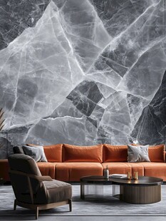 现代北欧大理石背景墙