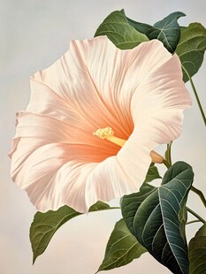 装饰画芙蓉花