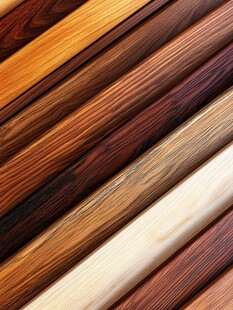 多种颜色木板木材