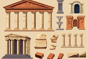 古希腊建筑构件