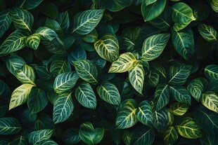 高清植物喷绘背景