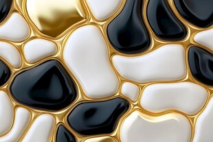 3d抽象连续凹凸肌理