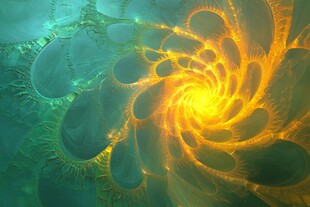 3d印花旋涡背景