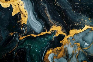 流体流彩装饰画