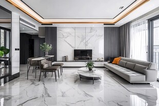 岩板客厅场景素材