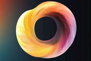 立体渐变发光体设计