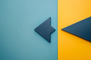 色块撞色拼色背景