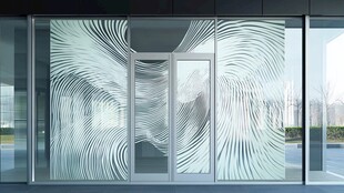 透光幕墙玻璃门