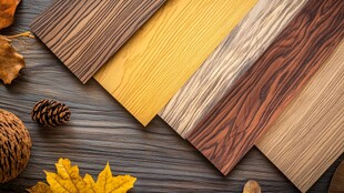 多种颜色木板木材