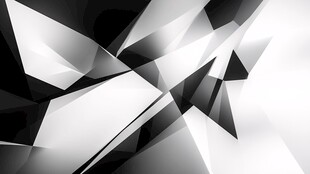 几何图形黑白壁纸