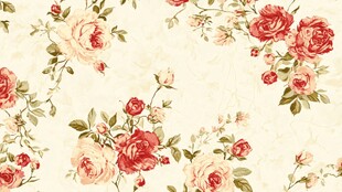 手绘玫瑰壁纸