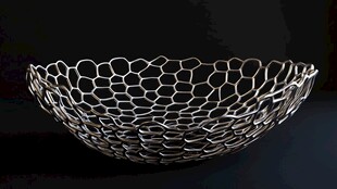 蜂窝状表面花瓶