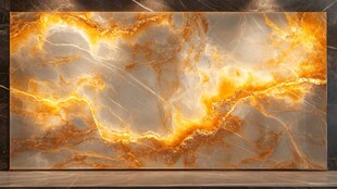 金色大理石瓷砖背景墙