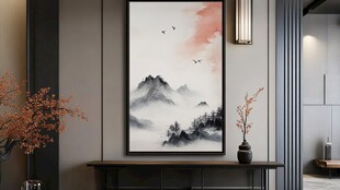 端景过道装饰挂画