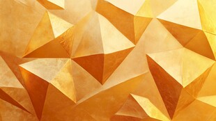 高清金色几何背景墙