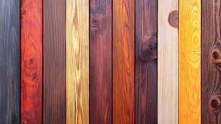 多种颜色木板木材