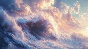 乘风破浪立体效果