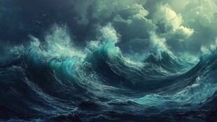 乘风破浪立体效果