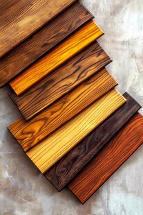 多种颜色木板木材