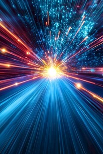 科技闪光爆炸光线背景