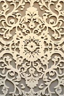 欧式立体浮雕花纹