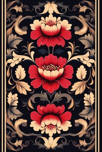 豪华至尊大气富贵图案