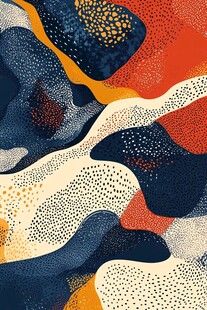 高端抽象北欧肌理装饰