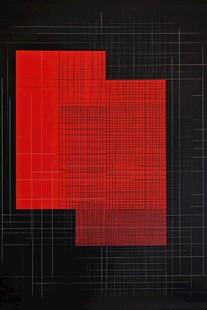 红色科技渐变背景数码