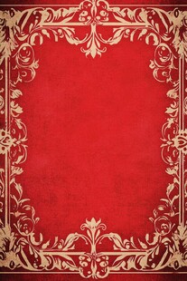 红金色欧式背景
