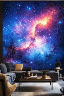 宇宙银河系背景墙