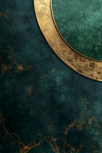 墨绿金质感背景