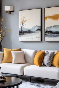 新中式家居软装装饰画