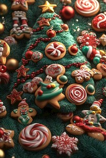 3d创意圣诞壁纸