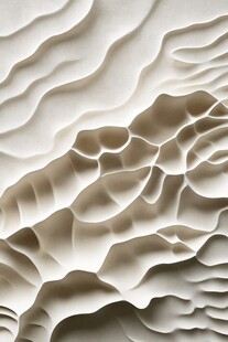 3d抽象连续凹凸肌理