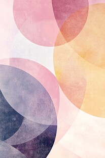 简洁大气拼色曲线纹理