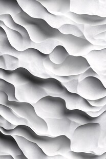 3d抽象连续凹凸肌理