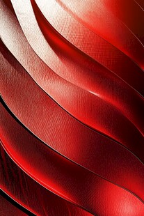 红色抽象线背景墙