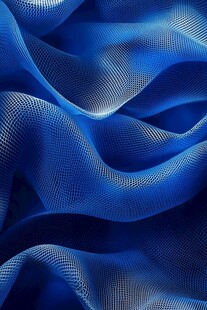 炫彩波浪蓝色渐变纹理