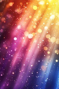 炫彩光晕背景