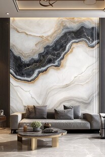 轻奢大理石背景墙