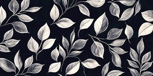 蓝色树叶底纹