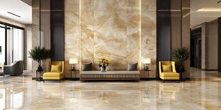 电梯间休息区装饰