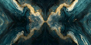 肌理彩色流体背景墙