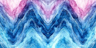 肌理彩色流体背景墙