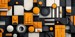 动感模块化创意背景