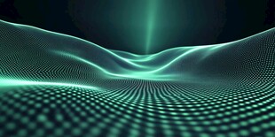 绿色炫酷3d背景