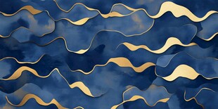 抽像山水线条背景装饰